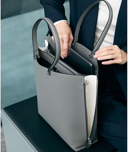 Amazon.co.jp: [ロペ] E'POR Y BAG Large/A4対応・通勤・26SS グレー